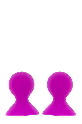 Стимулятори на соски LIT-UP NIPPLE SUCKERS LARGE PINK, Рожевий, фото 1