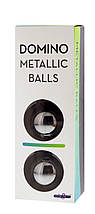 Металеві вагінальні кульки DOMINO METALLIC BALLS, SILVER, фото 5