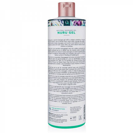 Олія масажу нуру 500 мл Exotiq Nuru Gel - 500 ml, фото 4
