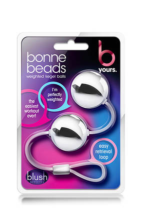 Вагінальні кульки Blush BONNE BEADS, фото 3