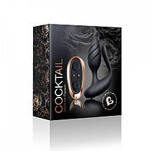RO14587 вібратор для пар ROCKS-OFF-COCKTAIL DUAL MOTORED COUPLES TOY BLACK, фото 6
