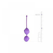 Вагінальні кульки подвійні Purple Double Vagina Balls, фото 5