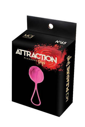 Вагінальний кулька MAI No.65 KEGEL BALL PURPLE, Purple, 4см - 1.6дюйм., фото 3