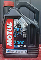 Масло моторное для мотоциклов Motul 3000 4T SAE 10W40 (4L)
