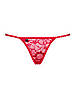 Стрінги Obsessive hetea thong red S / M, фото 6