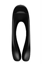 T360138 Універсальний міні вібратор на палець Satisfyer Candy Cane black, фото 5