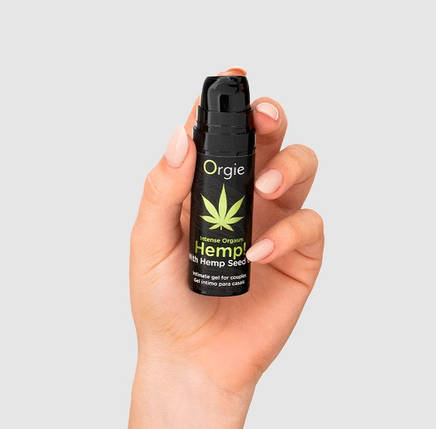 Підсилювач оргазму "Intense Orgasm Hemp" з маслом канабісу Orgie, фото 3