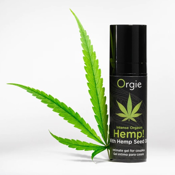 Підсилювач оргазму "Intense Orgasm Hemp" з маслом канабісу Orgie