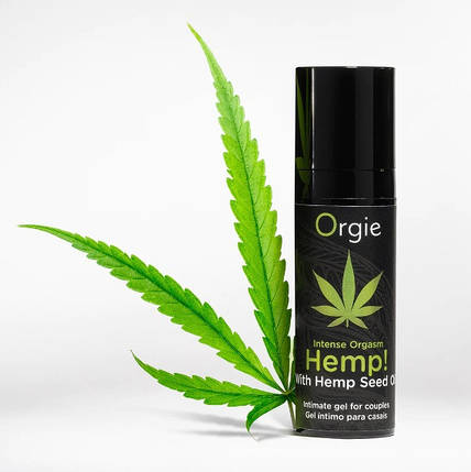 Підсилювач оргазму "Intense Orgasm Hemp" з маслом канабісу Orgie, фото 1
