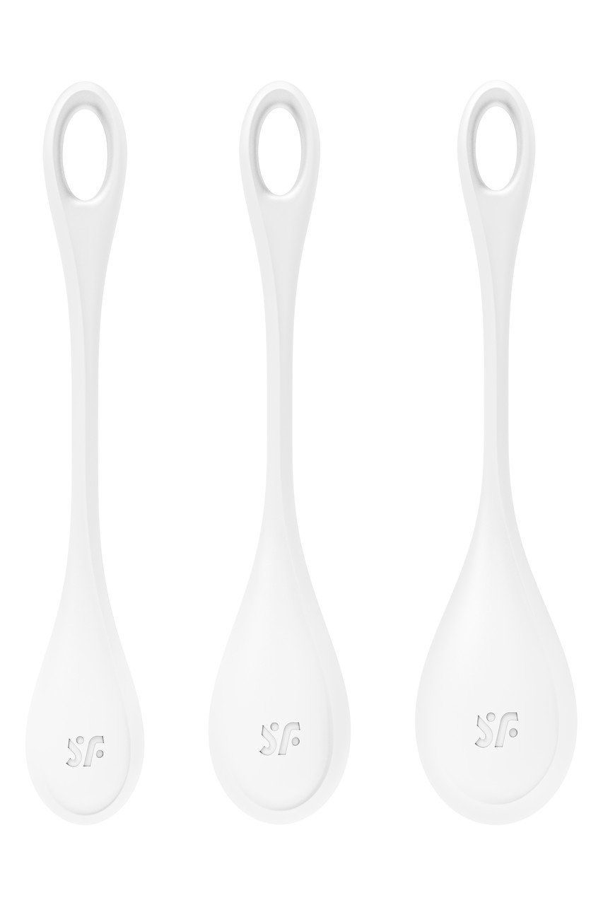 T360187 набір вагінальних кульок Satisfyer Yoni Power 1 White, Білий