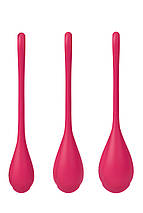 T360186 набір вагінальних кульок Satisfyer Yoni Power 1 Red, Рожевий, фото 5