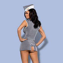 Костюм стюардеса Stewardess сірий L/XL, фото 5