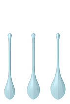 T360189 набір вагінальних кульок Satisfyer Yoni Power 2 light blue, Блакитний, фото 5