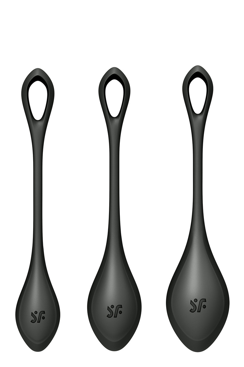T360188 Набір вагінальних кульок Satisfyer Yoni Power 2 Black