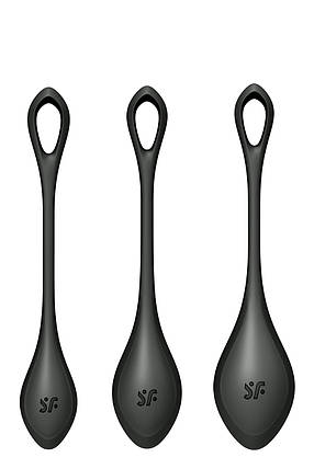 T360188 Набір вагінальних кульок Satisfyer Yoni Power 2 Black, фото 1