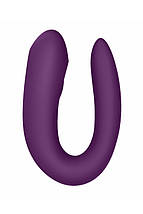 T360119 вібромасажер для пар SATISFYER DOUBLE JOY PURPLE, Фіолетовий, Розмір посилки : 10,70 х 14,50 х 5,70, фото 5