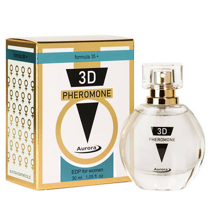 Духи з феромонами жіночі Aurora 3D Pheromone 35+, 30 мл, фото 1