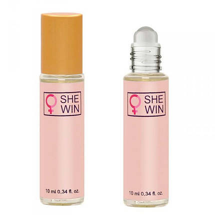 Духи із феромонами жіночі Aurora She Win, 10ml (roll-on), фото 3
