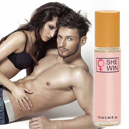 Духи із феромонами жіночі Aurora She Win, 10ml (roll-on), фото 4