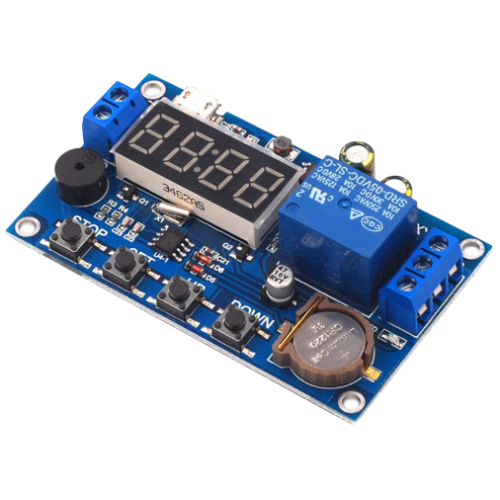 Реле реального часу, синхронізація з годинником/контроль часу/затримка 24 год, 5,0 - 60 В;