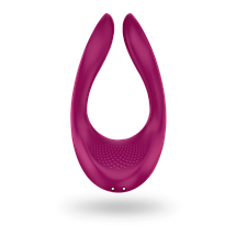 T360085 вібромасажер для двох SATISFYER ENDLESS JOY BERRY, Червоний, фото 6