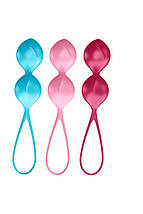 T360068 набір вагінальних кульок SATISFYER BALLS C03 DOUBLE SET OF 3, фото 4