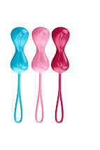 T360067 набір вагінальних кульок SATISFYER BALLS C02 DOUBLE SET OF 3, фото 4