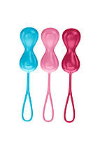 T360067 набір вагінальних кульок SATISFYER BALLS C02 DOUBLE SET OF 3, фото 5
