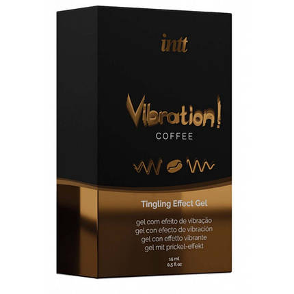 Рідкий вібратор Intt Vibration Coffee 15 мл, фото 2