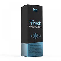 Їстівний масажний гель для інтимних зон Intt Cold Effect Frost (30 мл), фото 3