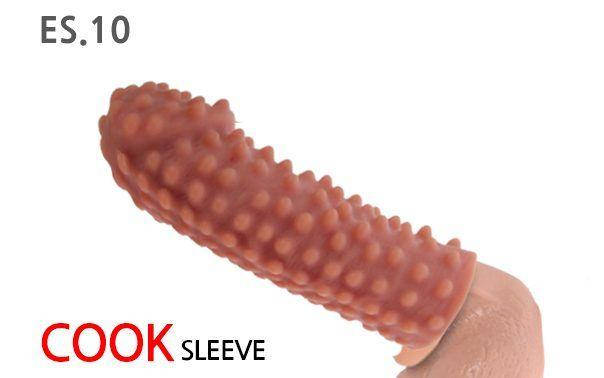 Насадка на пеніс Kokos Extreme Sleeve ES-010 розмір S, Телесный, фото 2