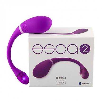Віброяйце інтерактивне Ohmibod Esca2 for Kiiroo для вебкамери, фото 1