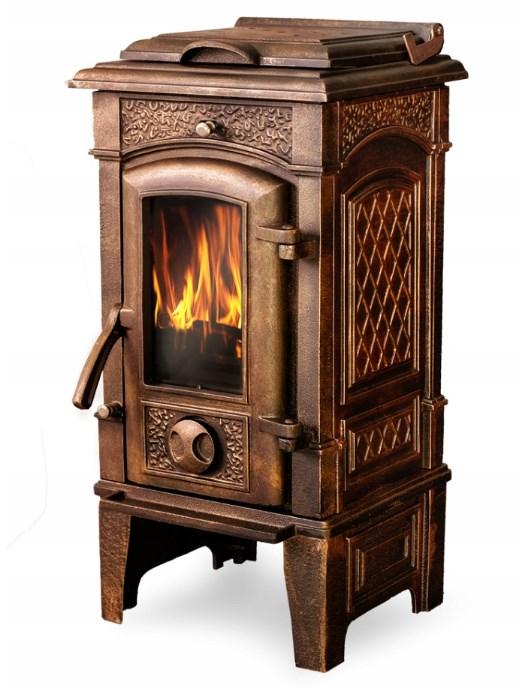 Буржуйка чавунна BRONZ BLACK на 70 кв м, фото 1
