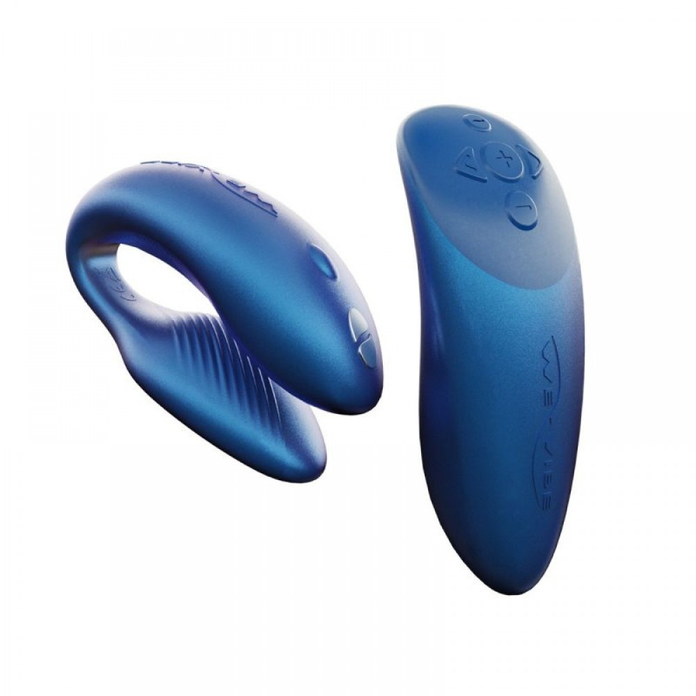 Вібратор для пар We-Vibe Chorus Cosmic Blue, Синий