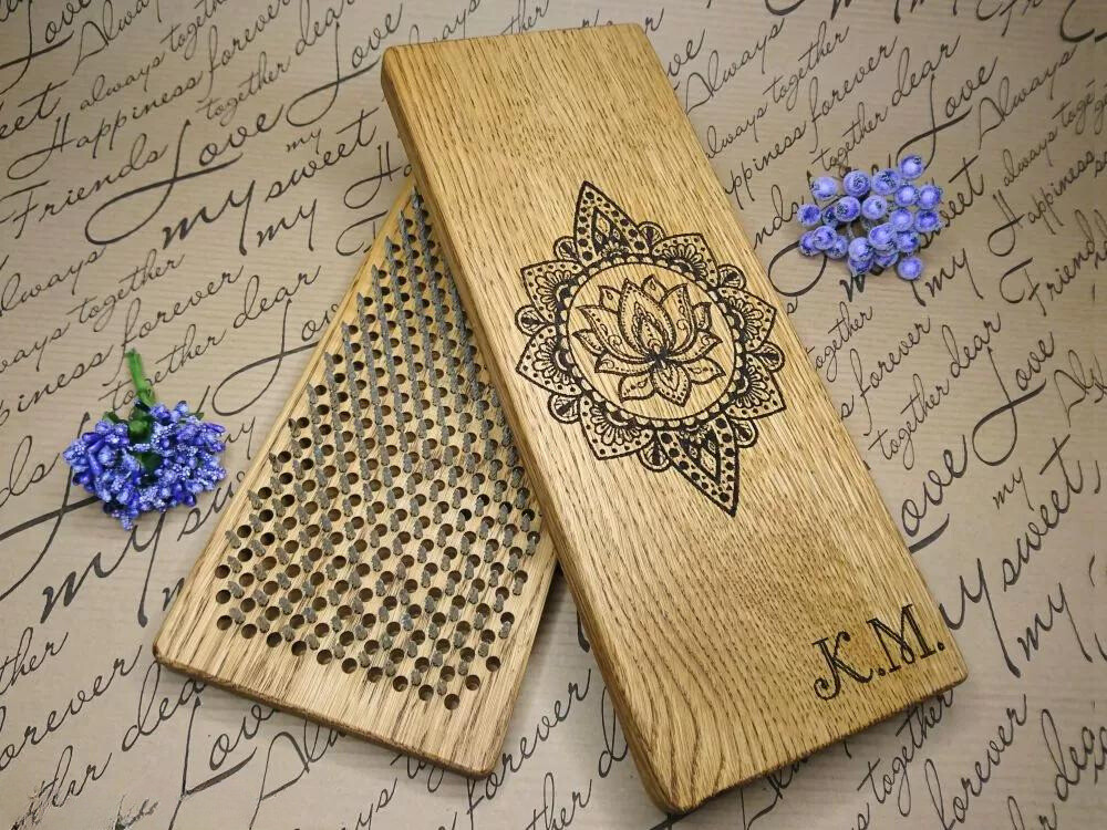 Дошка Sadhu Крок 10мм з гравіюванням «Mandala»