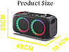 Акустична Bluetooth колонка RX-6248 з мікрофоном, радіо та пультом, фото 4
