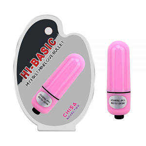 Вібропуля HI-BASIC Mini Love Bullet-Pink, Рожевий