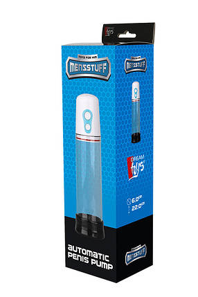 Автоматична чоловіча помпа MENZSTUFF AUTOMATIC PENIS PUMP, Clear, 22см - 8.6дюйм., фото 3
