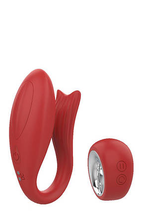 Dt21855 вібратор для пар бездротовим пультом управління Dream Toys RED REVOLUTION PANDORA, фото 1