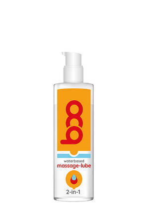Масажний гель і лубрикант Boo 2 в1 MASSAGE-LUBE, 150 мл, 150ml, фото 1