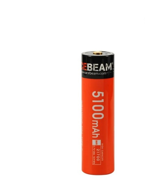 Акумулятор Acebeam IMR 21700 5100mAh 20A із захистом