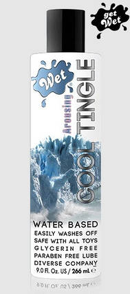 Лубрикант Wet Cool Tingle з охолоджуючим ефектом 266 мл, фото 1