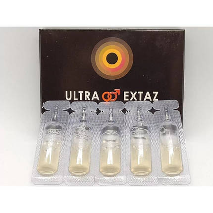 Збуджуючі жіночі краплі Ультра екстаз Ultra Extaz 5 шт, фото 3