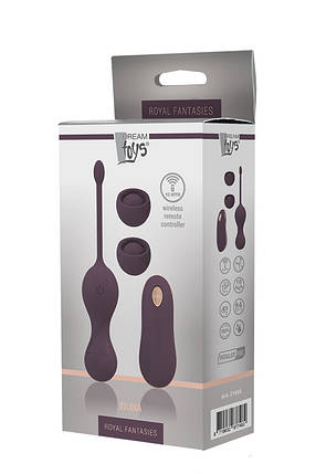 Вагінальні кульки з вібрацією DREAM TOYS ROYAL FANTASIES IDUNA, фото 3