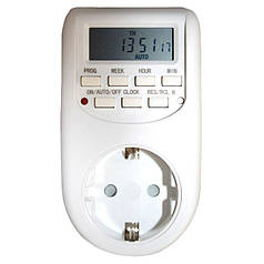 Розетка з таймером ElectroHouse цифровий EH-TD01