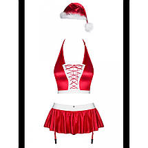 Костюм Місіс Клаус Obsessive Ms Claus Red / White L \ XL, Червоний, L/XL, фото 4