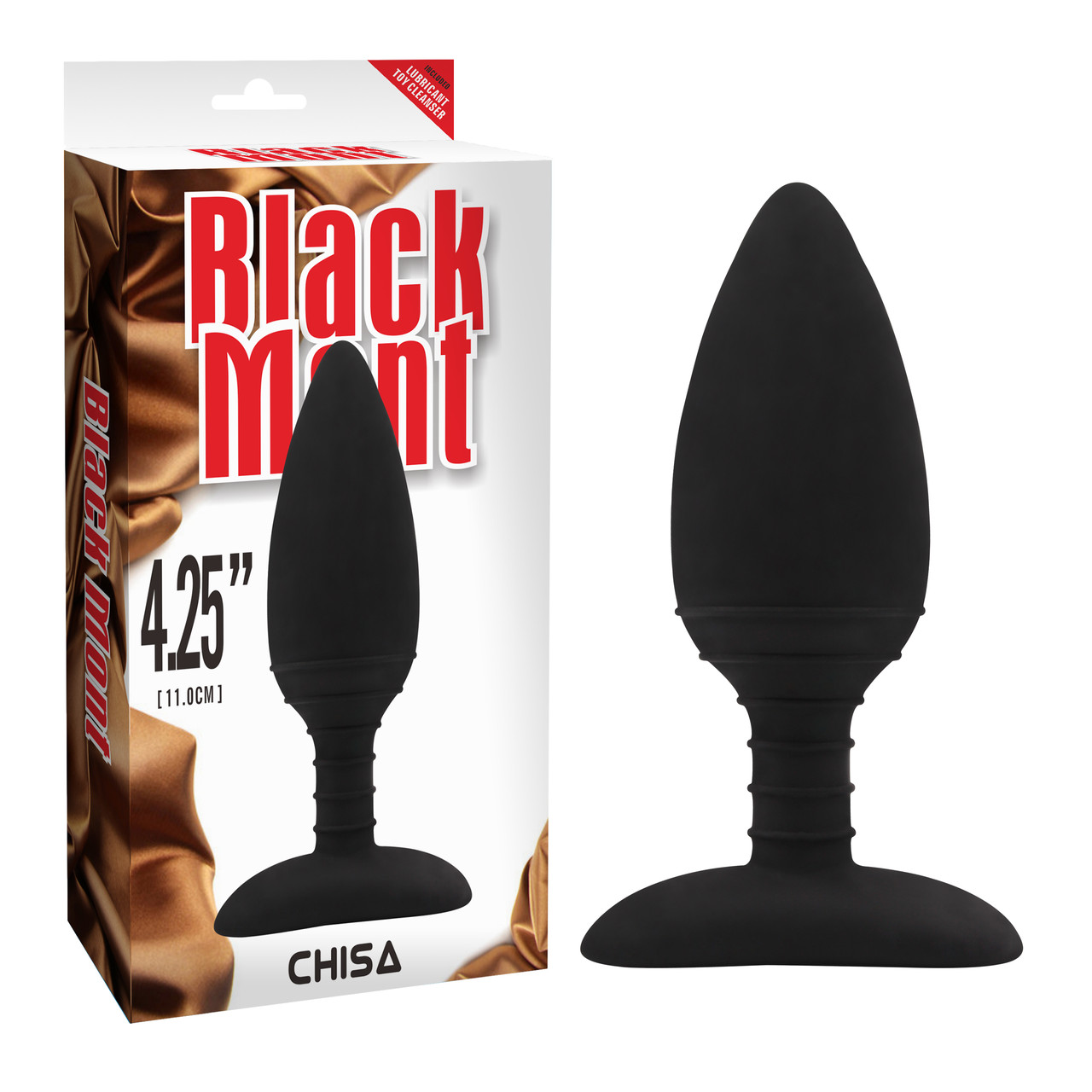 Анальна пробка з вібрацією Chisa Black Mont Anal Libido, чорна