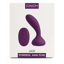 Масажер простати Svakom Julie, Purple, Фіолетовий, фото 3
