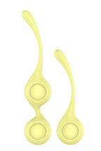 Вагінальні кульки Dream Toys the CANDY SHOP LEMON SQUEEZE, Жовтий, фото 5