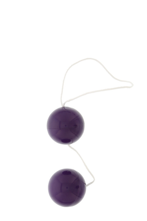 Вагінальні кульки DUO BALLS. PURPLE, Фіолетовий